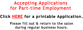 application for employment